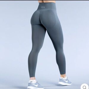 Gymshark Women's Leggings - Slate Blue